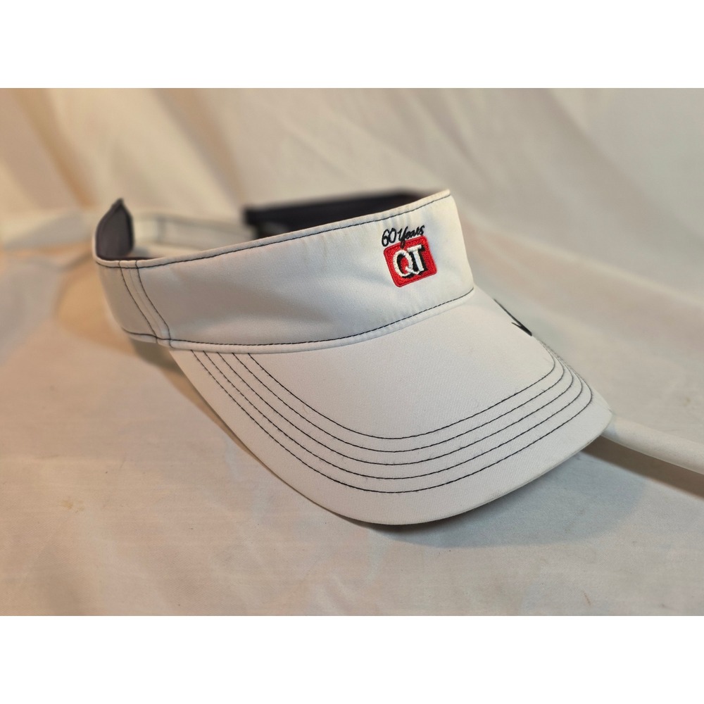 Nike Dri-FIT QuikTrip 60 Years Anniversary Visor White Adjustable Hat 429466-100